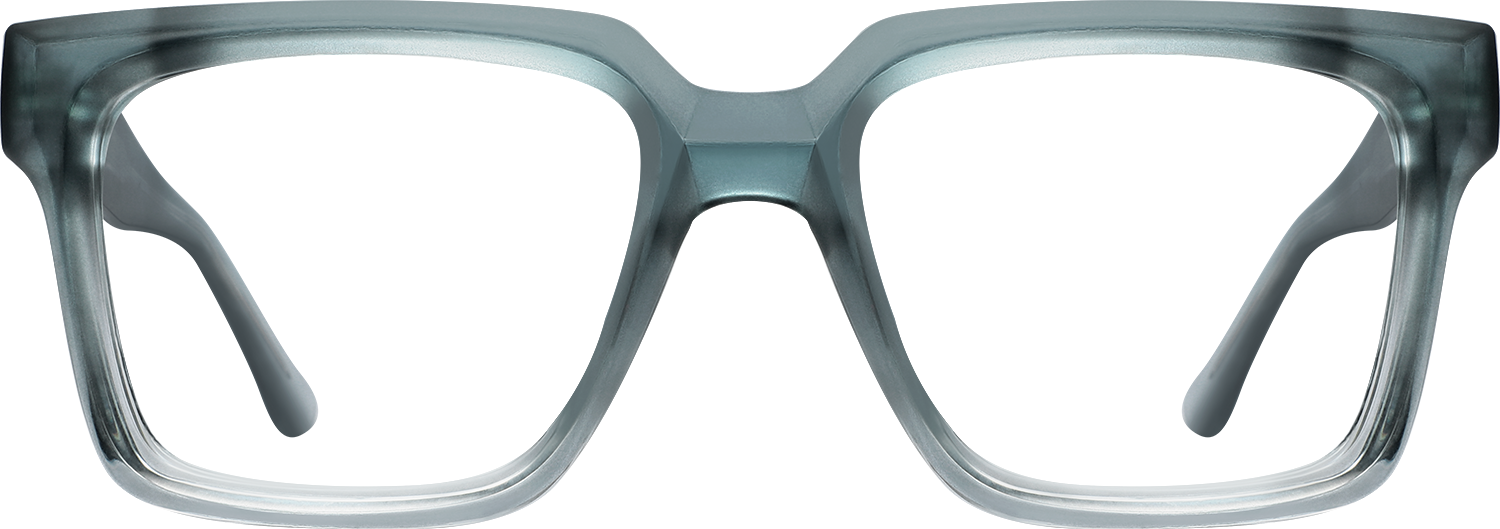 Fytoo Square Blue Acetate Full Rim Eyeglasses-image-FT527174-04