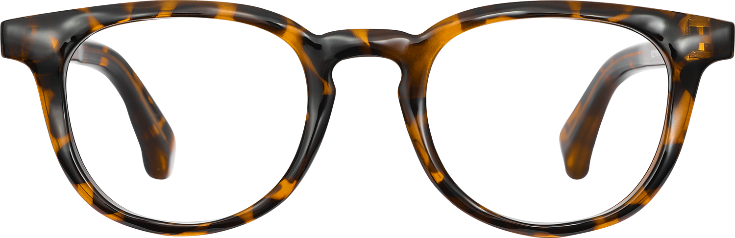 Fytoo Round Tortoiseshell Acetate Full Rim Eyeglasses-image-FT534206-05