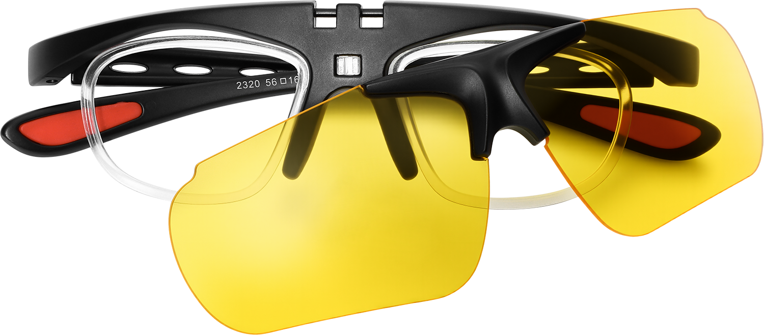 Fytoo Geometric Black TR90 Full Rim Eyeglasses-image-FT537862-01