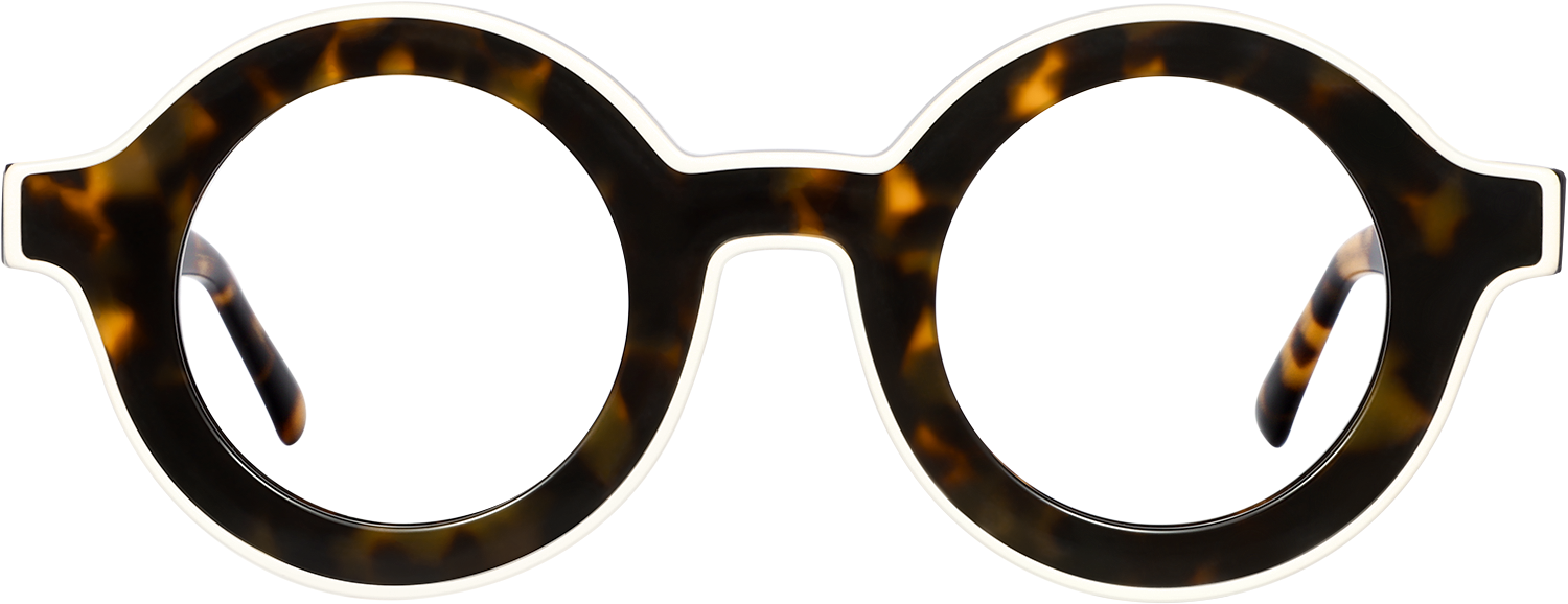 Cheap Spring Clip For Frame Hestia Round Tortoiseshell Eyeglasses | Fytoo Optical