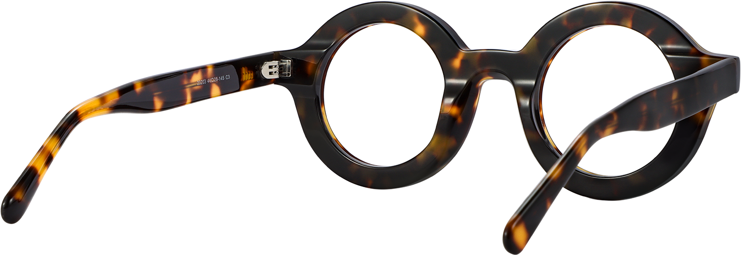 Cheap Spring Clip For Frame Hestia Round Tortoiseshell Eyeglasses | Fytoo Optical