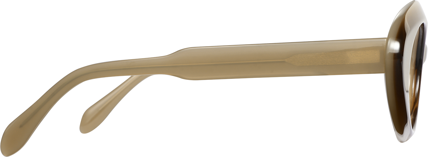 Vaelor Geometric Brown Eyeglasses | Fytoo Optical