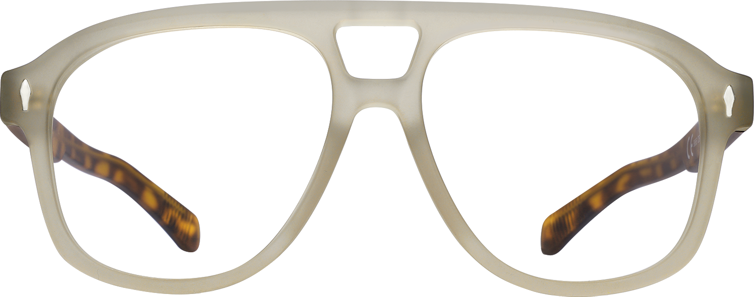 Fytoo Aviator Light Coffee Acetate Full Rim Eyeglasses-image-FT566367-05