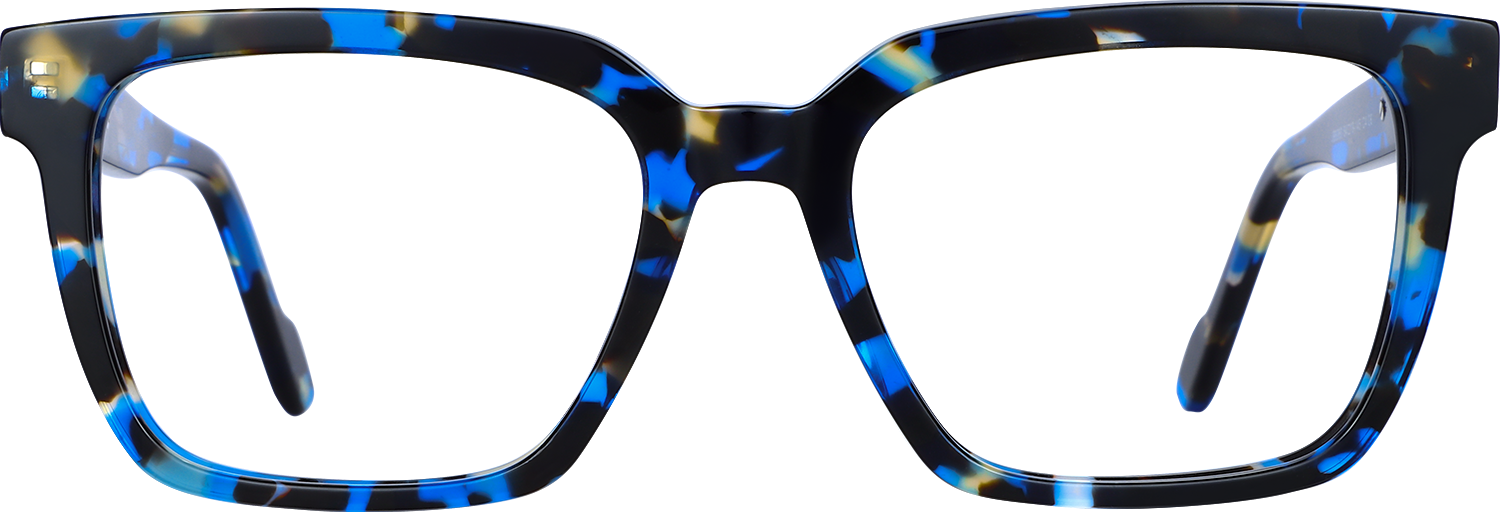 Fytoo Square Tortoiseshell Acetate Full Rim Eyeglasses-image-FT587828-03