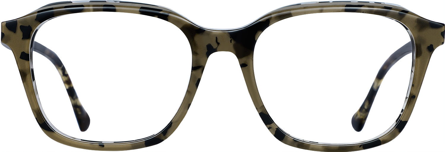 Fytoo Square Tortoiseshell Acetate Full Rim Eyeglasses-image-FT595450-02