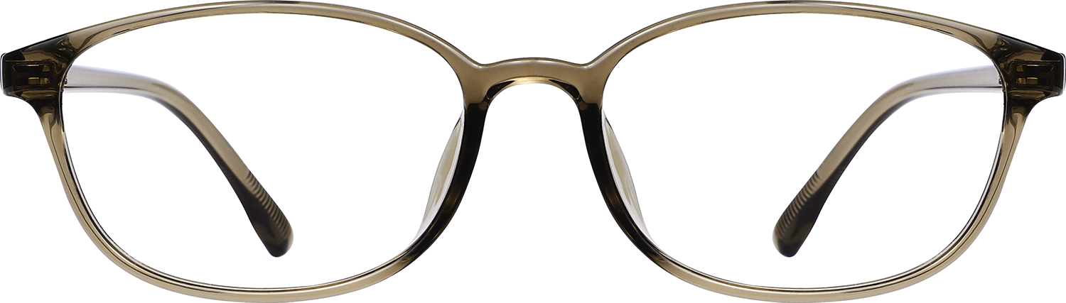 Fytoo Rectangle Brown TR90 Full Rim Eyeglasses-image-FT598704-03