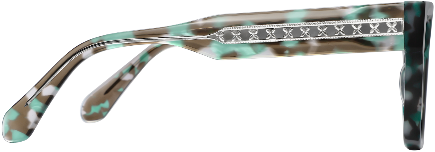 Eryx Square Tortoiseshell Eyeglasses | Fytoo Optical