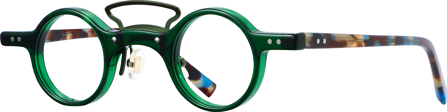 Rivera Round Tortoiseshell Eyeglasses | Fytoo Optical