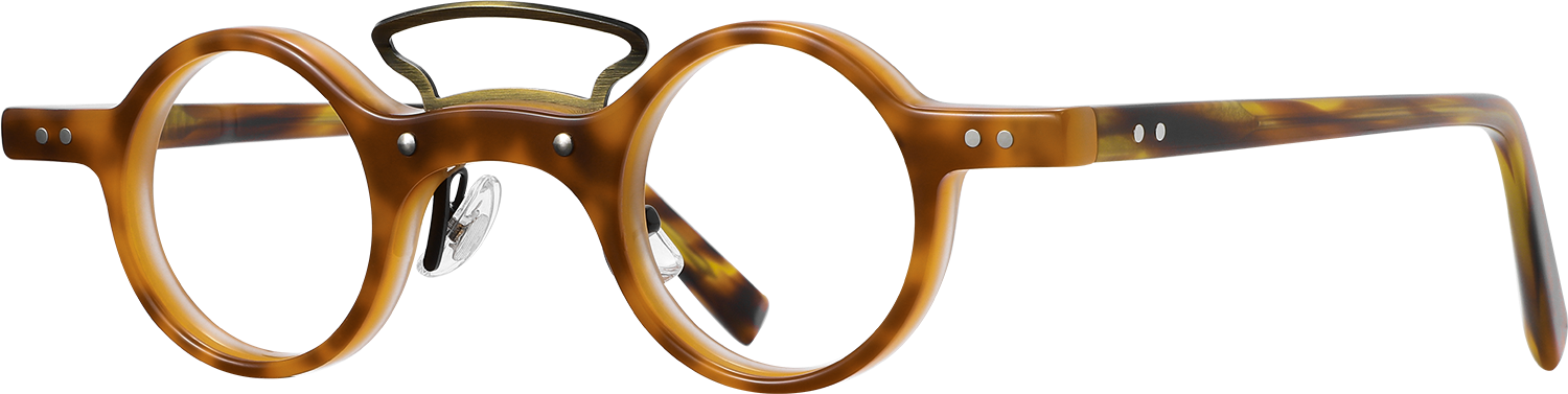 Rivera Round Tortoiseshell Eyeglasses | Fytoo Optical