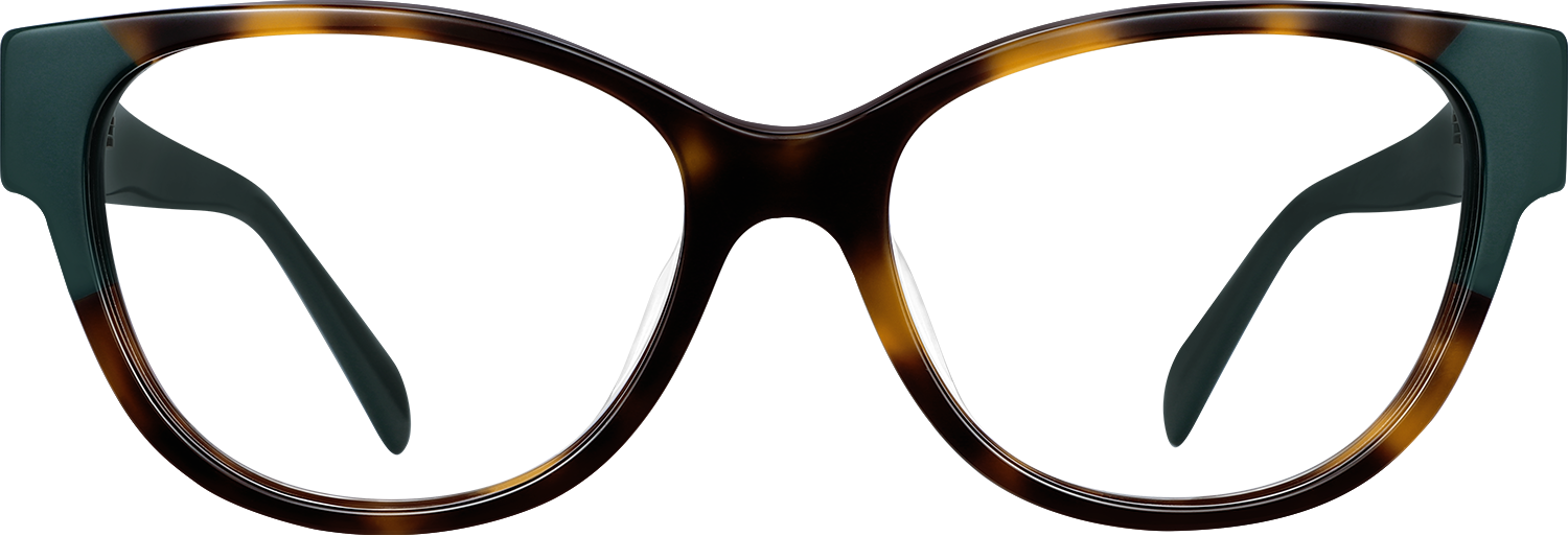Fytoo Geometric Tortoiseshell Acetate Full Rim Eyeglasses-image-FT614336-02