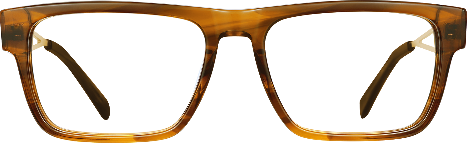 Fytoo Rectangle Tortoiseshell Acetate Metal Full Rim Eyeglasses-image-FT633957-02