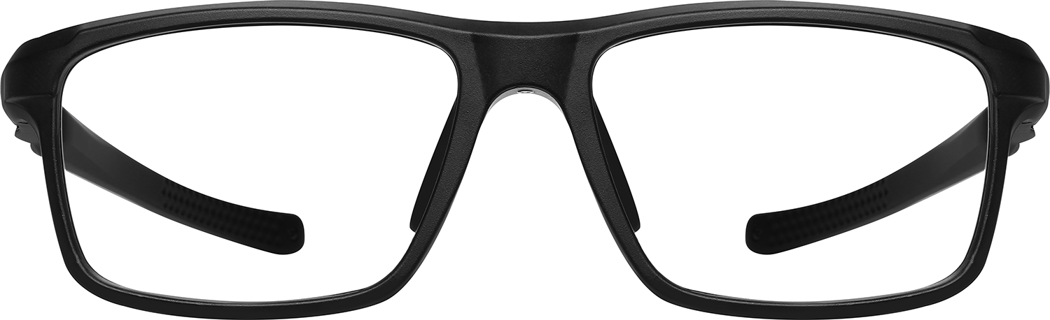 Fytoo Rectangle Black TR90 Full Rim Eyeglasses-image-FT644848-01