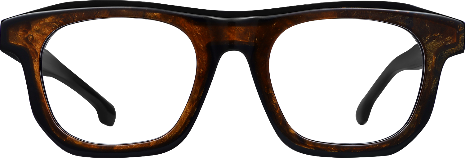 Fytoo Geometric Tortoiseshell Acetate Full Rim Eyeglasses-image-FT652617-03