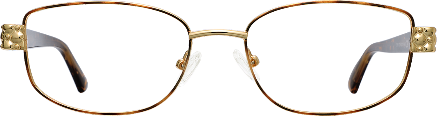 Fytoo Rectangle Tortoiseshell Metal TR90 Full Rim Eyeglasses-image-FT658550-01