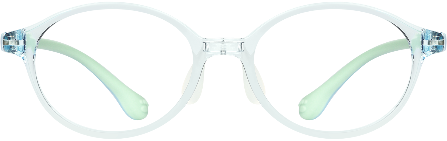 Fytoo Oval Blue TR90 Full Rim Kids