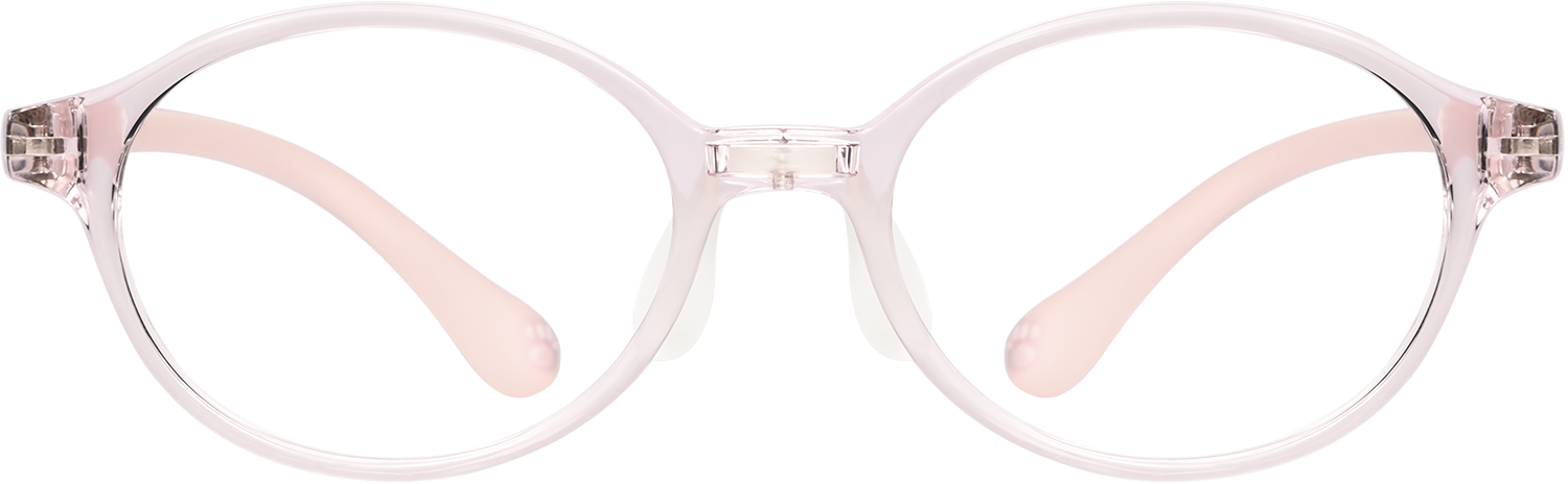 Fytoo Oval Pink TR90 Full Rim Kids