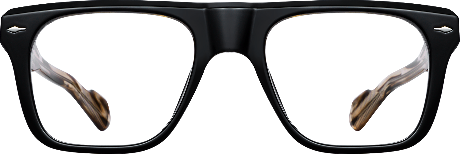 Fytoo Square Black Acetate Full Rim Eyeglasses-image-FT722170-02