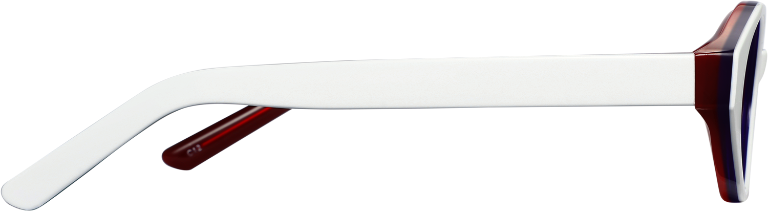 Yarrow Oval White Eyeglasses | Fytoo Optical