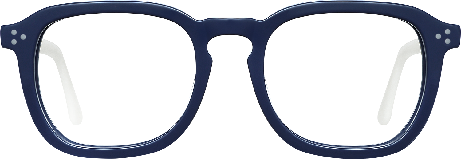 Fytoo Square Blue Acetate  Eyeglasses-image-FT732034-01