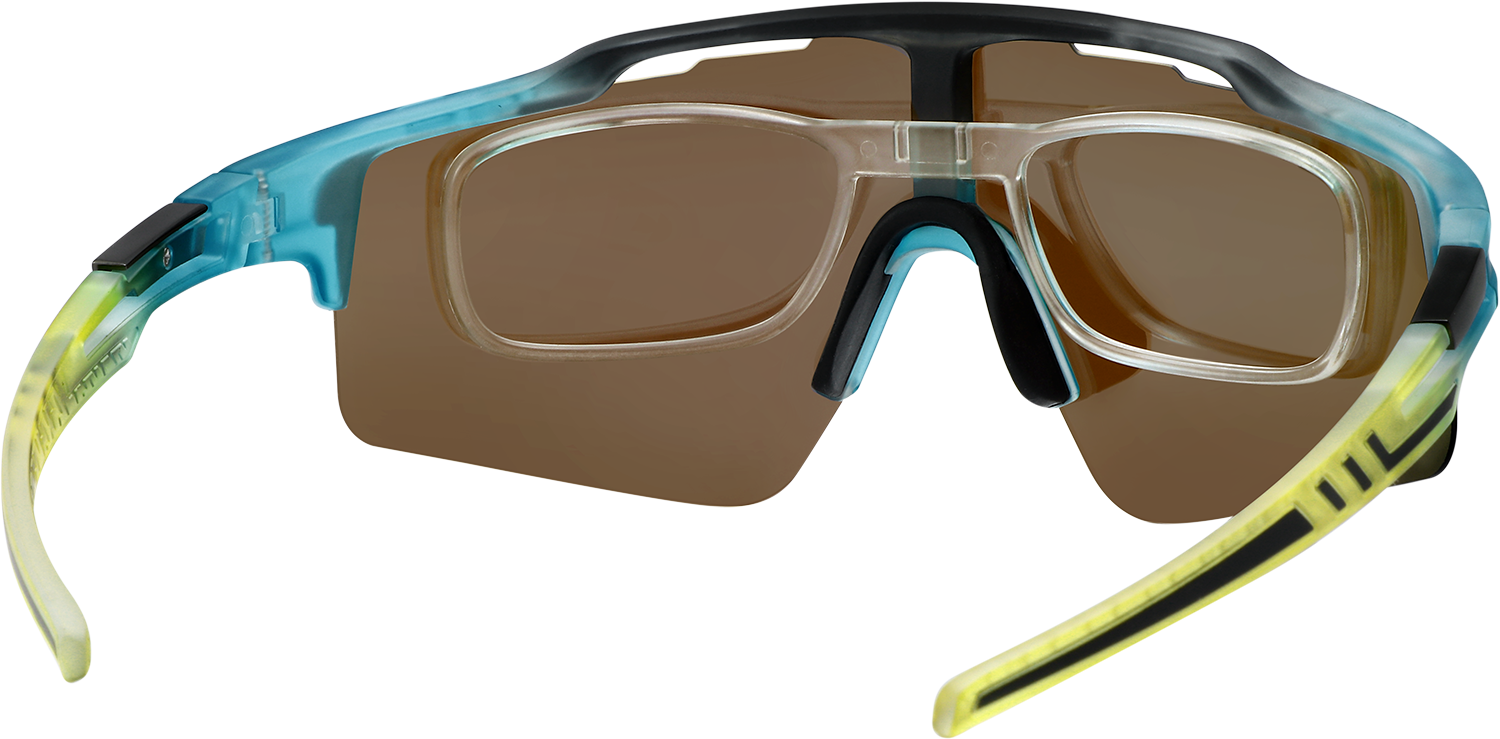 Spots Spectacles Azura Geometric Blue Sports Glasses | Fytoo Optical