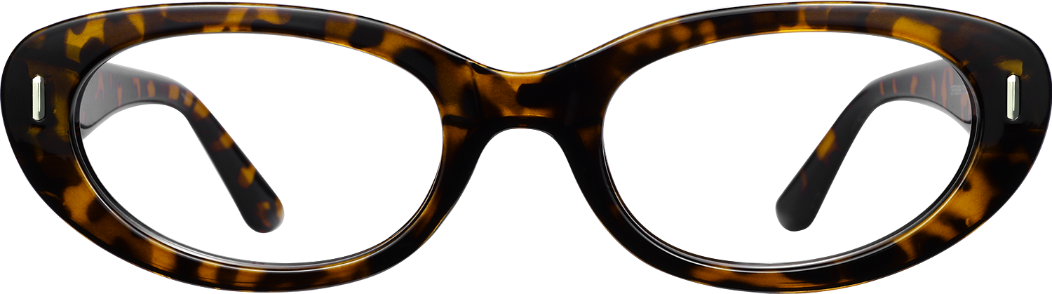 Fytoo Oval Tortoiseshell TR90 Full Rim Eyeglasses-image-FT749422-04