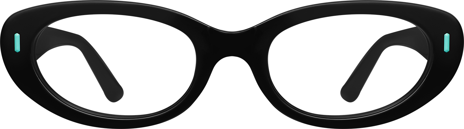 Fytoo Oval Black TR90 Full Rim Eyeglasses-image-FT749422-05