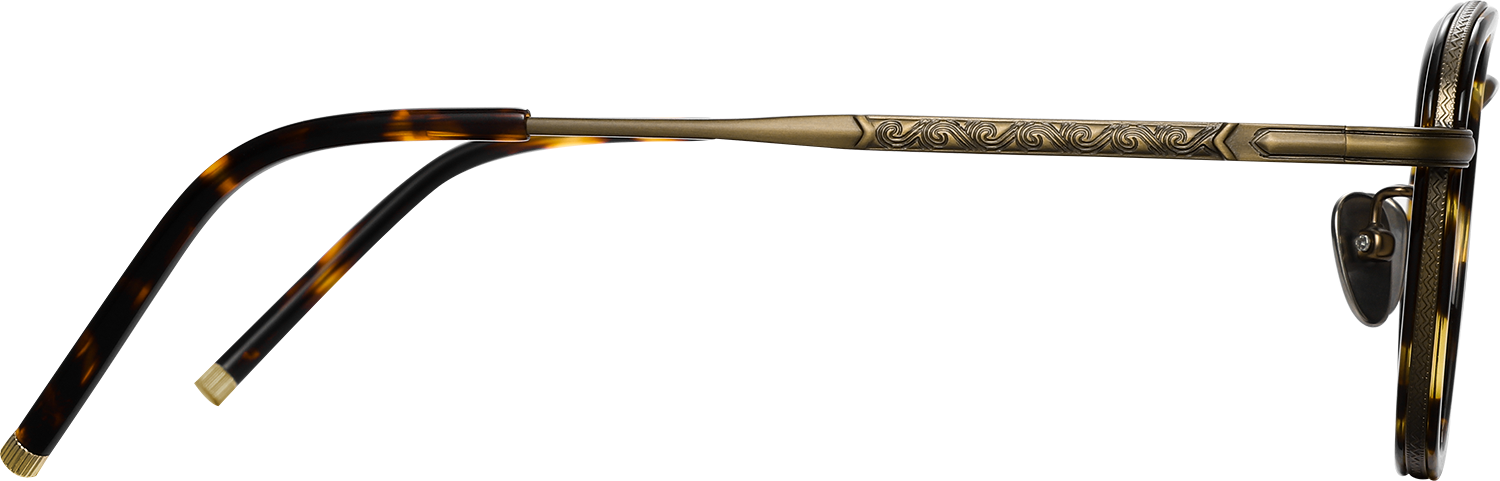 Aletheiane Square Tortoiseshell Eyeglasses | Fytoo Optical