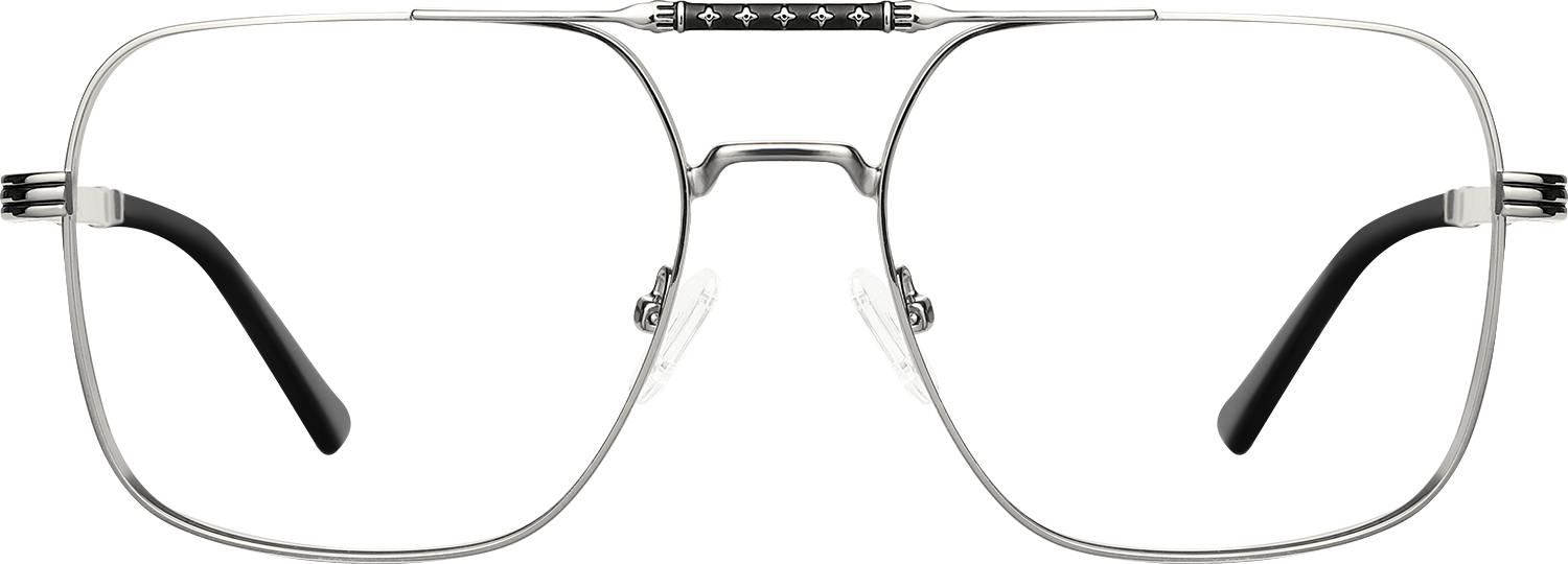 Fytoo Aviator Black Metal Full Rim Eyeglasses-image-FT756486-01