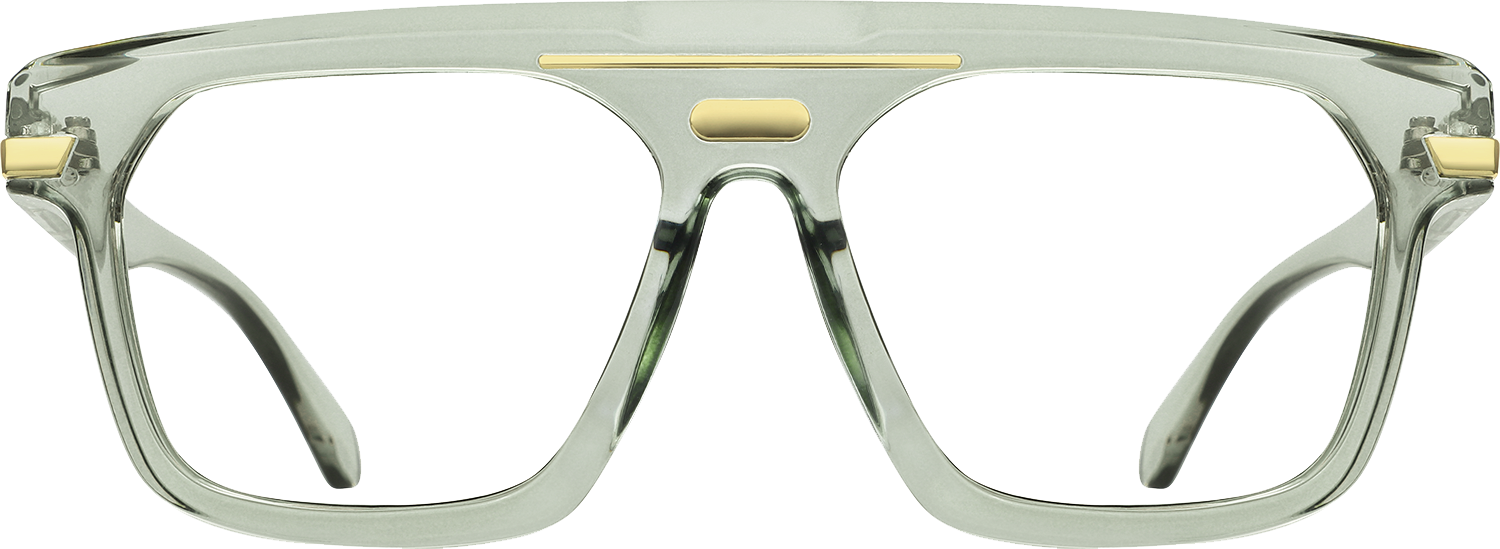 Fytoo Square Green TR90 Full Rim Eyeglasses-image-FT757886-02