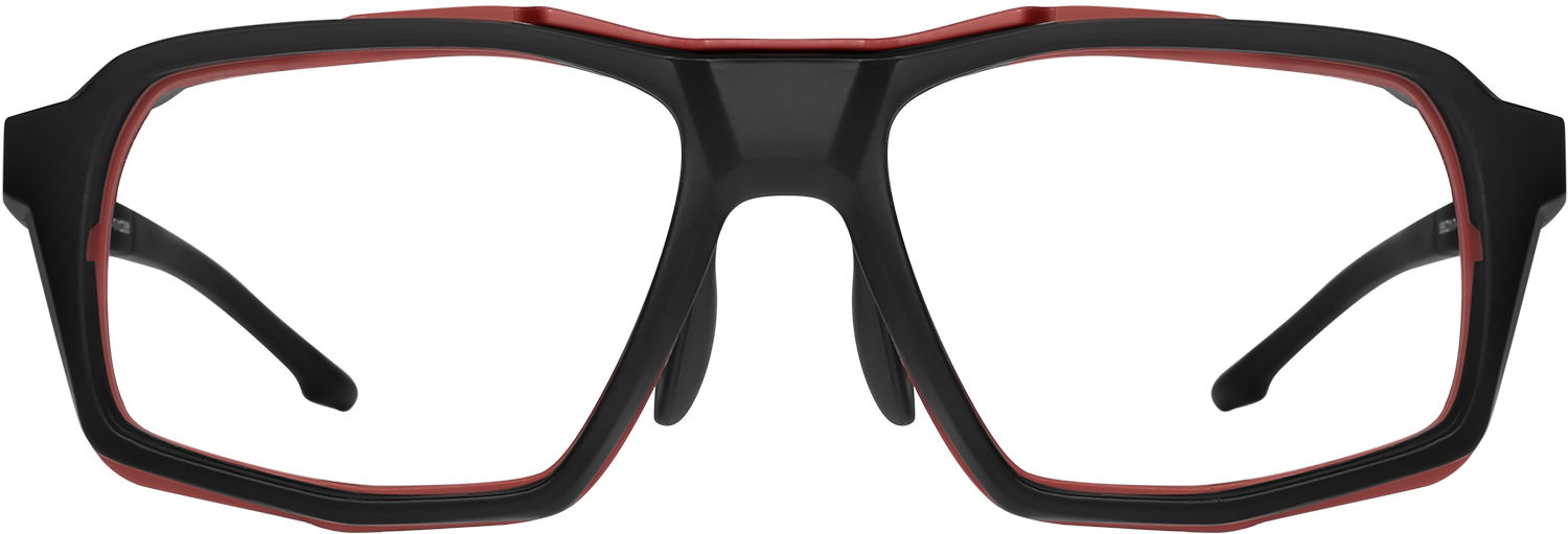 Fytoo Geometric Two Tone TR90 Full Rim Eyeglasses