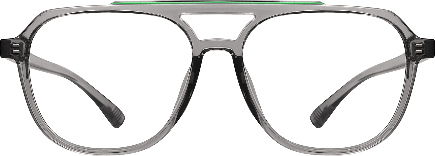 Fytoo Aviator Grey TR90 Full Rim Eyeglasses-image-FT769874-05