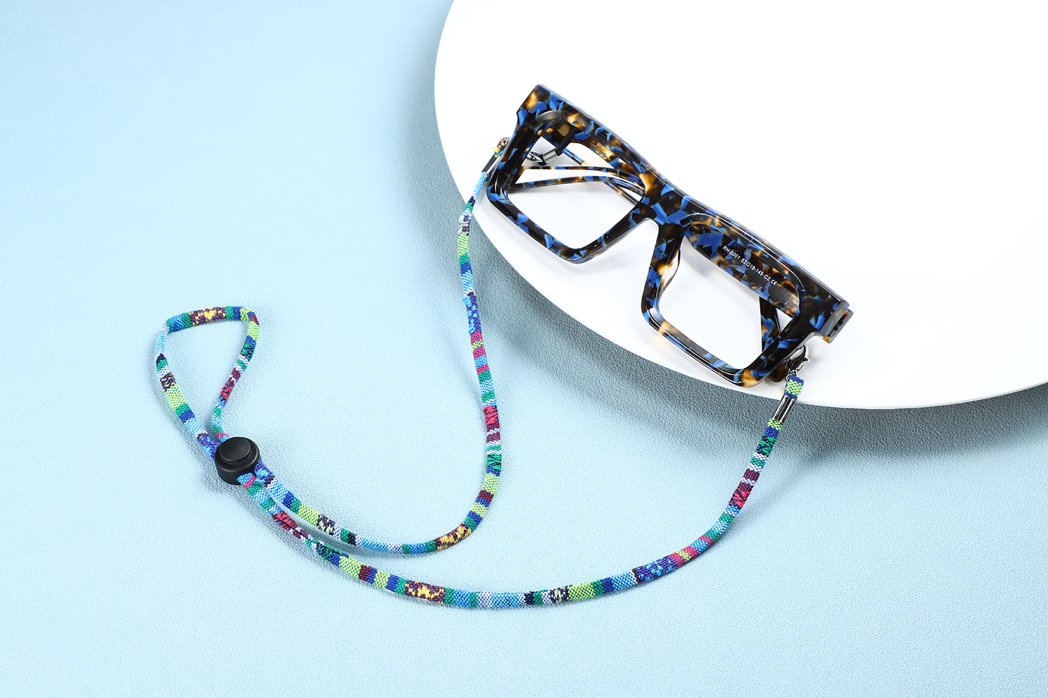 Fytoo Rectangle Tortoiseshell Acetate Full Rim Eyeglasses-image-FT802140-01