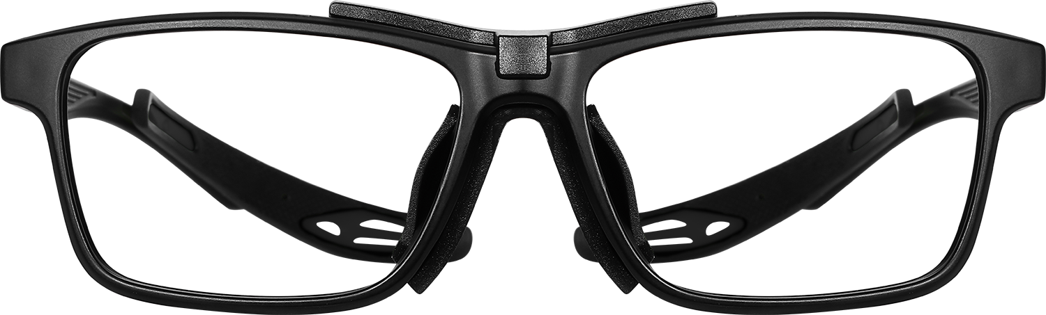 Fytoo Rectangle Black TR90 Full Rim Eyeglasses-image-FT806800-04