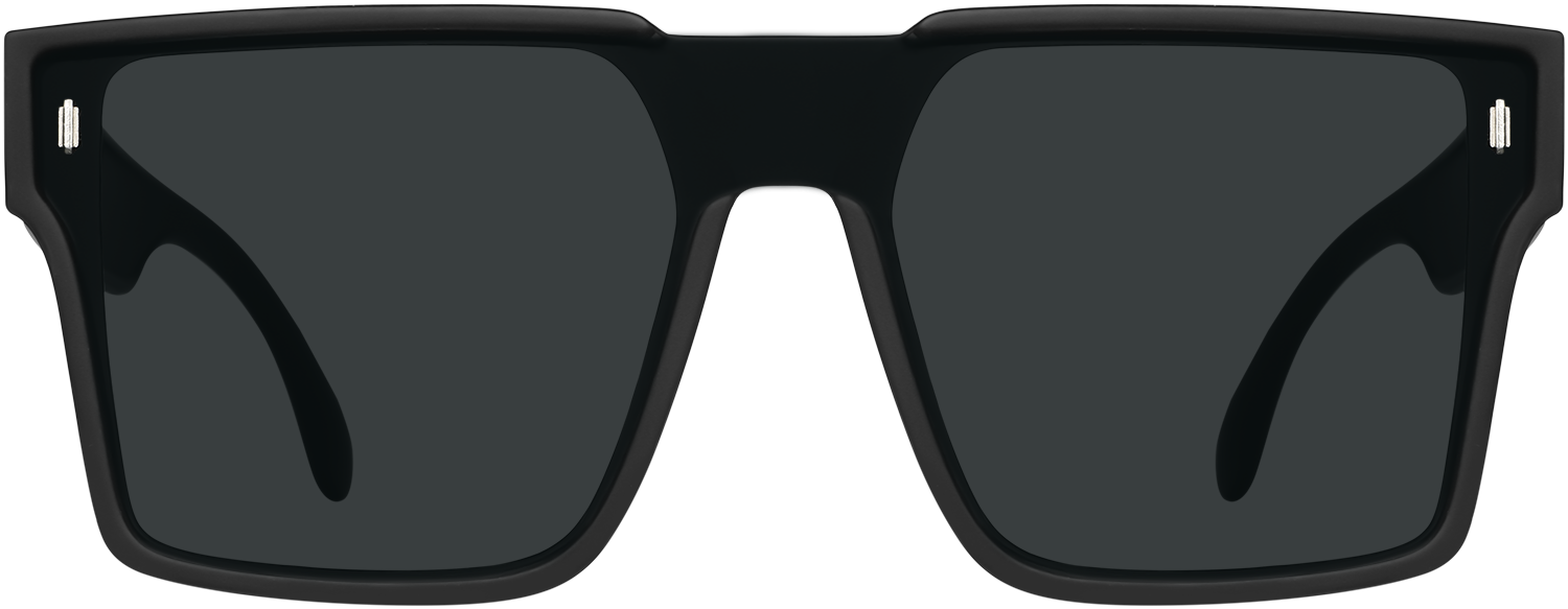 Fytoo Square Black Plastic Full Rim Eyeglasses