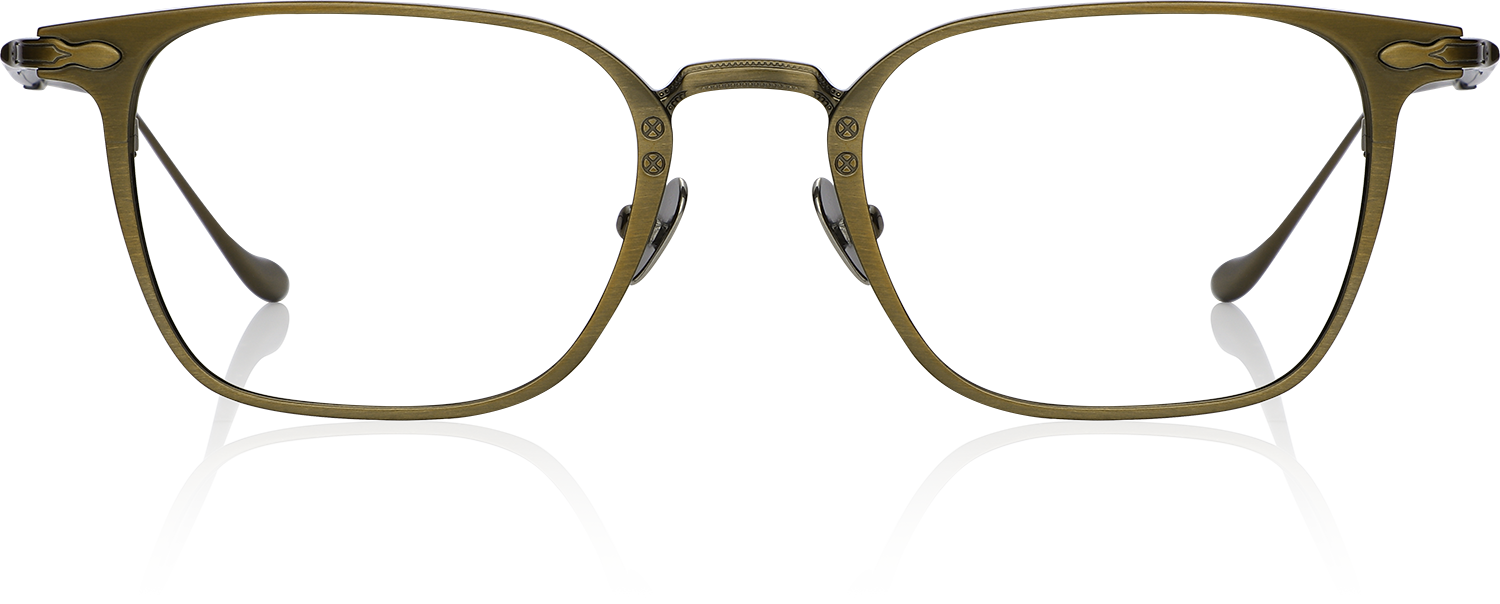 Fytoo Square Copper Titanium Full Rim Eyeglasses-image-FT822536-01