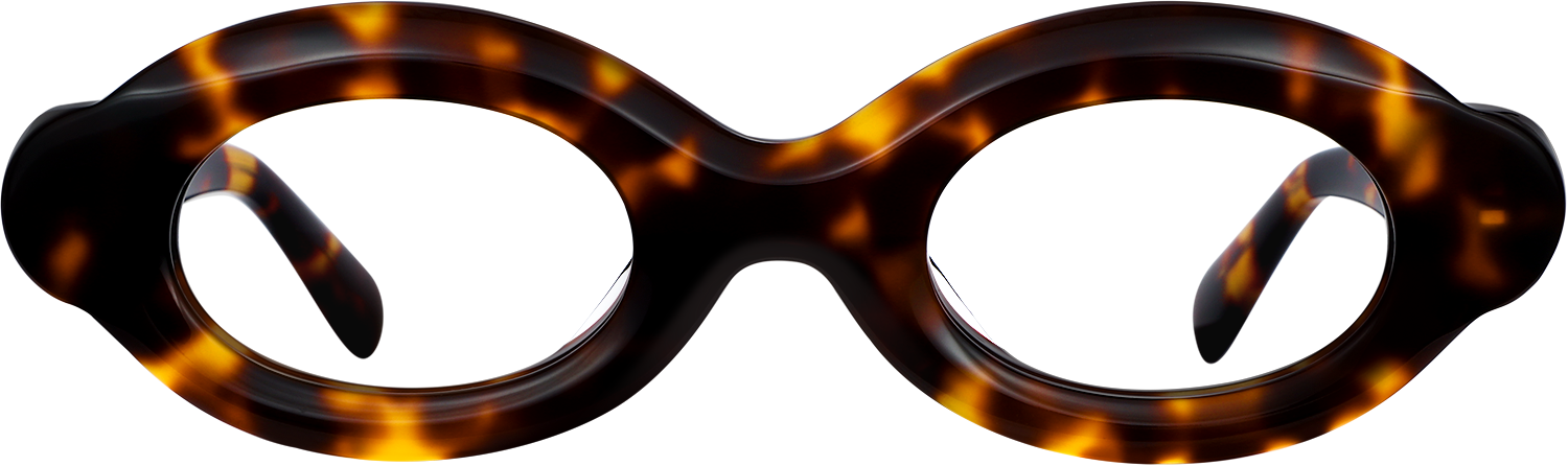Fytoo Oval Tortoiseshell Acetate Full Rim Eyeglasses-image-FT832717-01