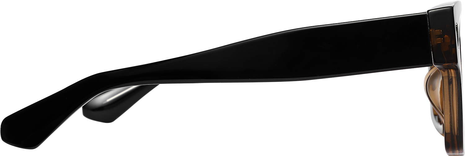 Side view of Fytoo Square Two Tone Acetate Full Rim Eyeglasses
