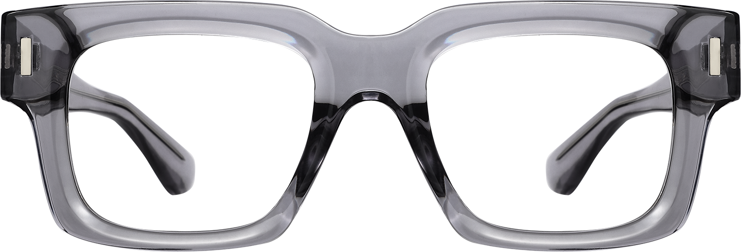 Fytoo Square Grey Acetate Full Rim Eyeglasses-image-FT837653-04