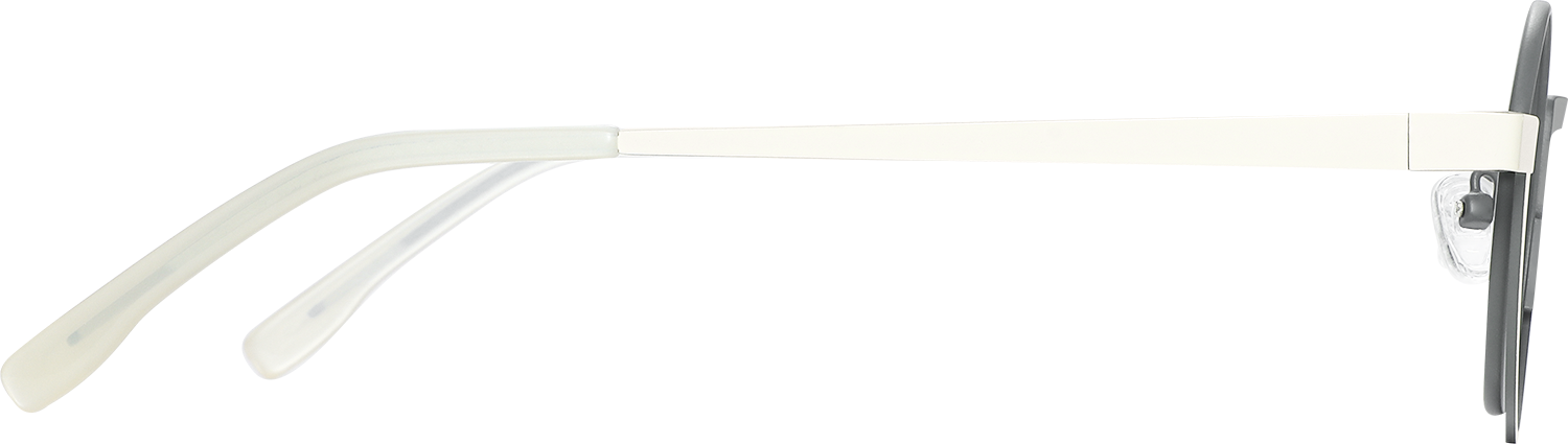 【AAKE】FANTASTIC BUTTON T Anika Round Two Tone Eyeglasses | Fytoo Optical