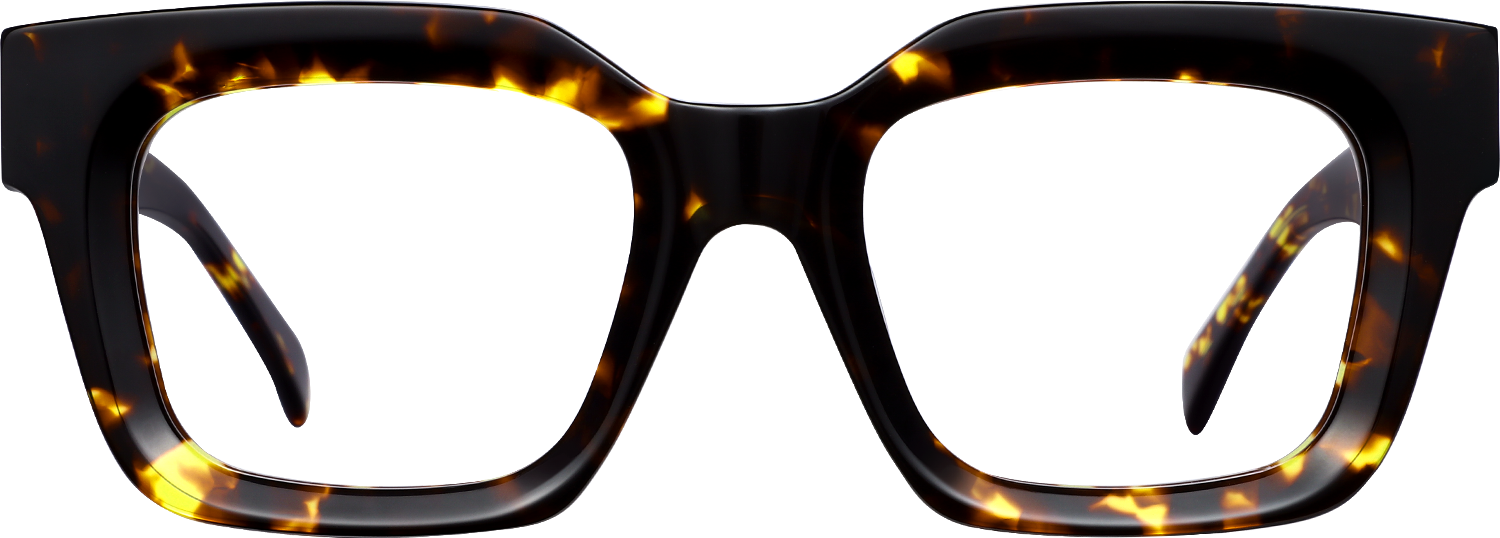 Fytoo Square Tortoiseshell Acetate Full Rim Eyeglasses-image-FT842232-01