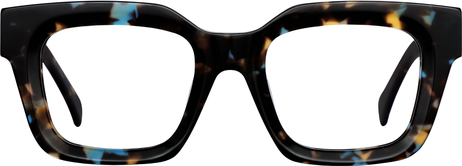 Fytoo Square Tortoiseshell Acetate Full Rim Eyeglasses-image-FT842232-04
