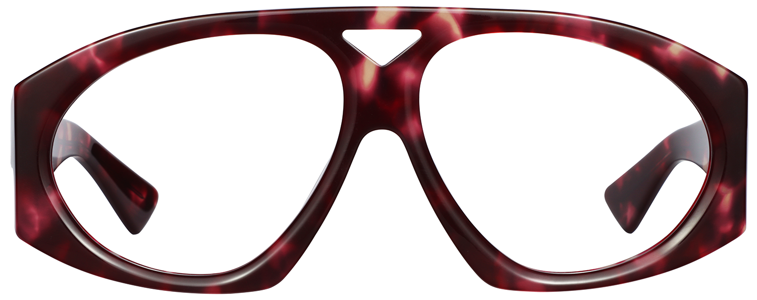 Fytoo Aviator Tortoiseshell Acetate Full Rim Eyeglasses