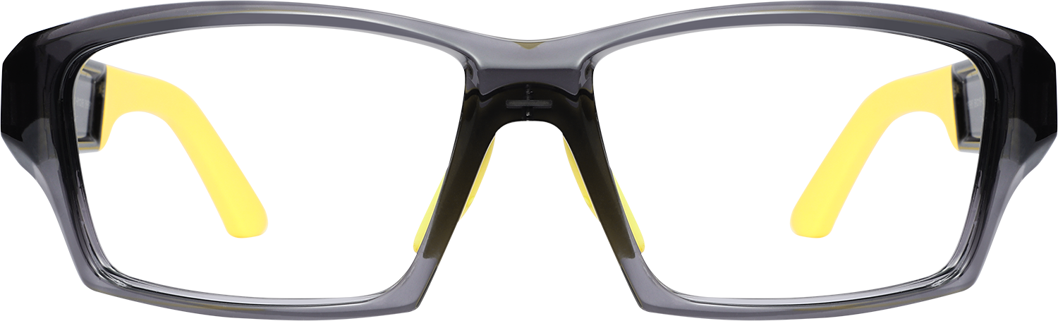 Fytoo Geometric Grey TR90 Full Rim Eyeglasses-image-FT856740-04