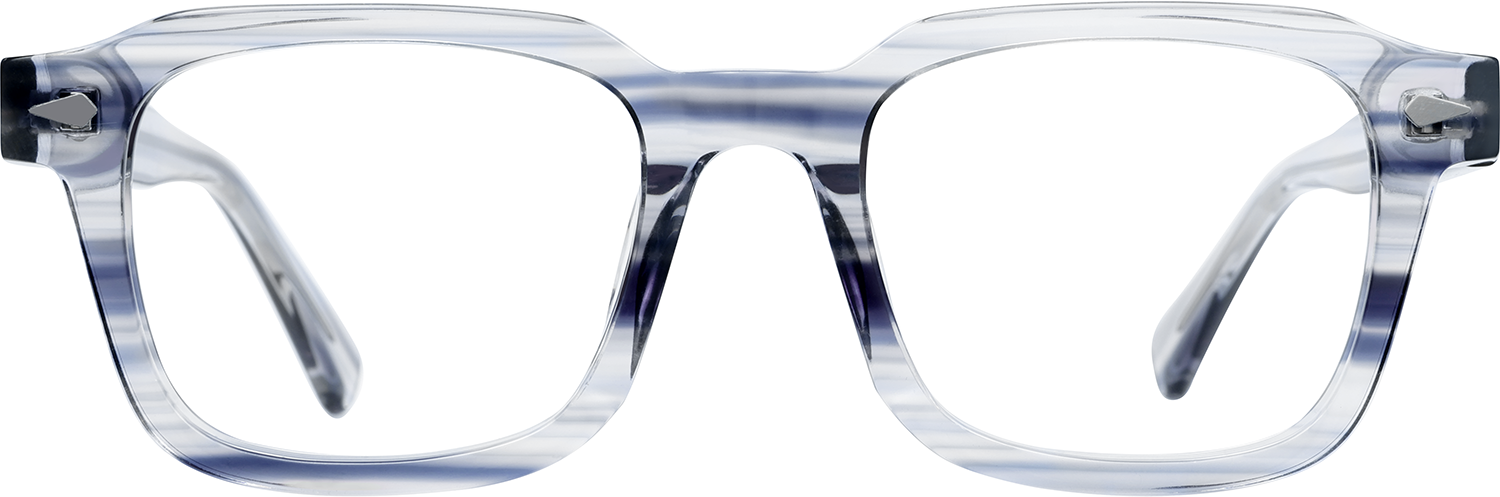 Fytoo Square Two Tone Acetate Full Rim Eyeglasses-image-FT862280-01