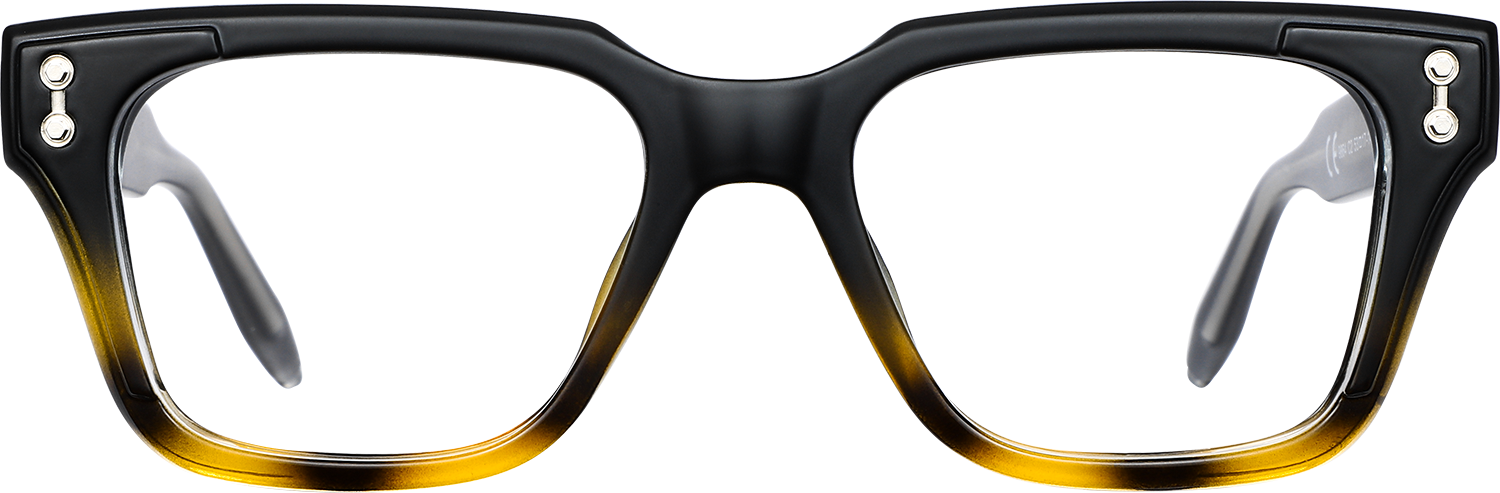 Fytoo Rectangle Two Tone Acetate Full Rim Eyeglasses-image-FT864314-03