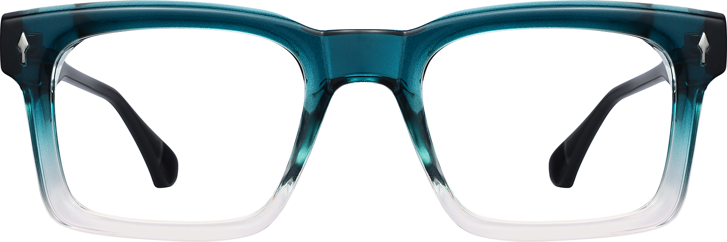 Fytoo Square Two Tone TR90 Full Rim Eyeglasses-image-FT871657-03