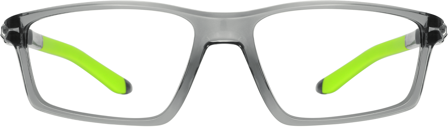 Fytoo Geometric Grey TR90 Full Rim Eyeglasses-image-FT894345-04