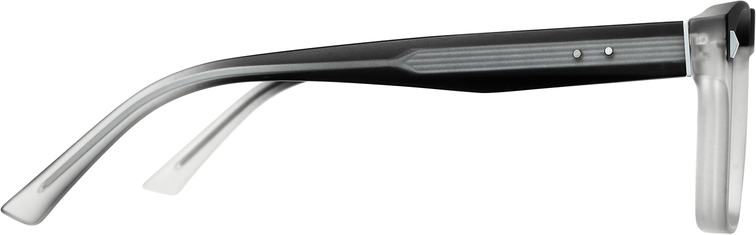 Side view of Fytoo Square Two Tone TR90 Full Rim Eyeglasses