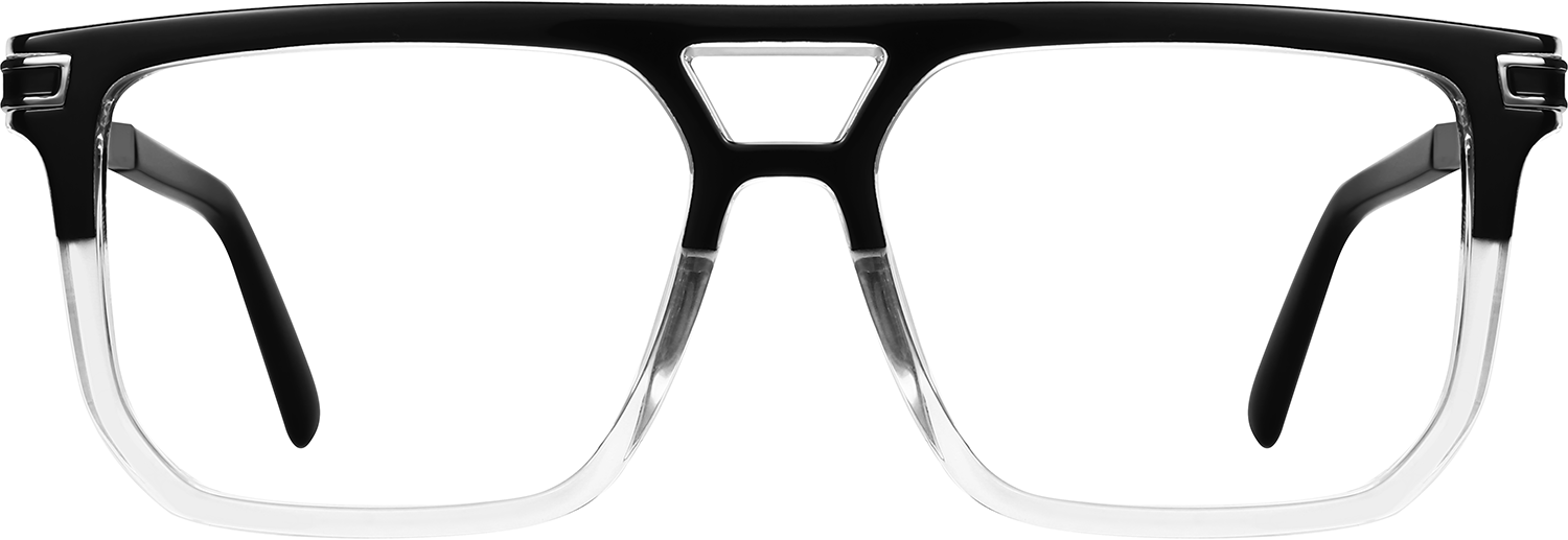 Fytoo Aviator Two Tone TR90 Full Rim Eyeglasses-image-FT896894-01