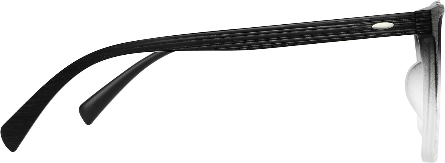 Side view of Fytoo Aviator Two Tone TR90 Full Rim Eyeglasses